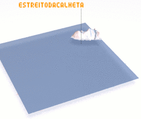 3d view of Estreito da Calheta