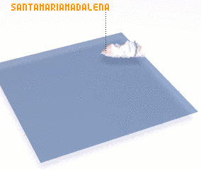 3d view of Santa Maria Madalena