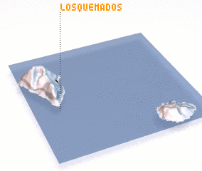 3d view of Los Quemados