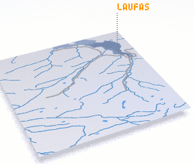 3d view of Laufás