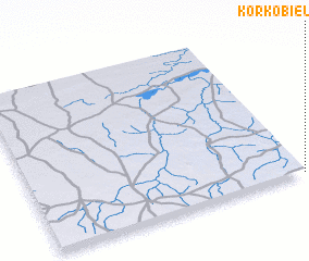 3d view of Korkobièl