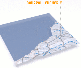 3d view of Douar Ouled Cherif