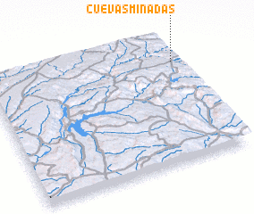 3d view of Cuevas Minadas