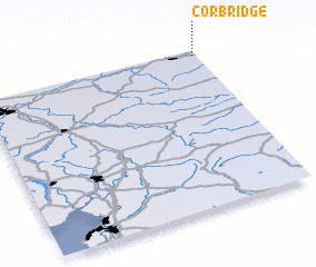 3d view of Corbridge