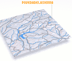 3d view of Poveda de la Sierra