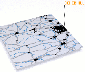 3d view of Ocker Hill