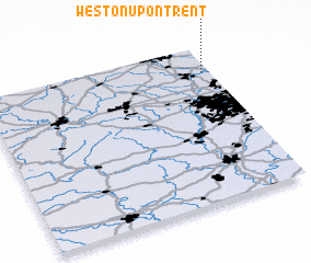 3d view of Weston upon Trent