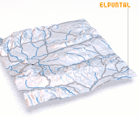 3d view of El Puntal