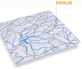 3d view of Peñalén