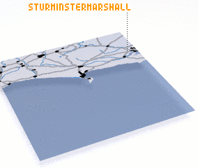 3d view of Sturminster Marshall