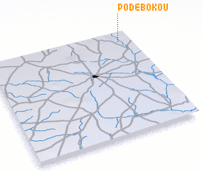 3d view of Podébokou