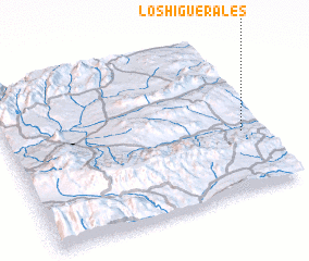 3d view of Los Higuerales