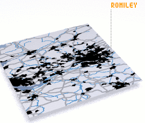 3d view of Romiley