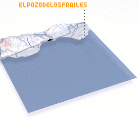 3d view of El Pozo de los Frailes