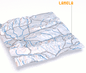 3d view of La Mela