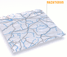 3d view of Mazaterón