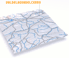 3d view of Valdelagua del Cerro