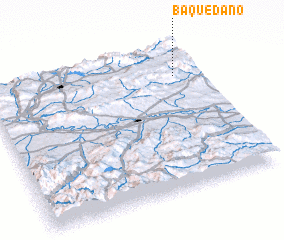 3d view of Baquedano