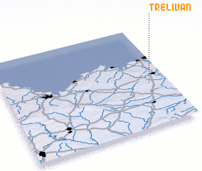 3d view of Trélivan