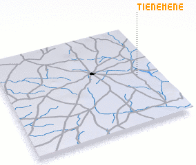 3d view of Tiénéméné