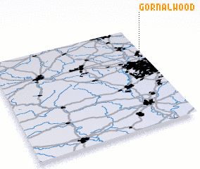 3d view of Gornalwood