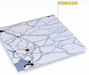 3d view of Newbiggin