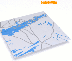 3d view of Dangouma