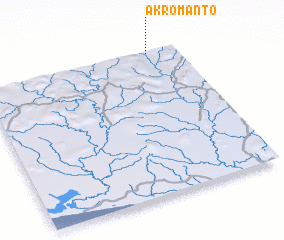 3d view of Akromanto