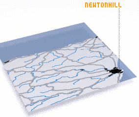 3d view of Newtonhill