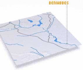 3d view of Beni Abbes