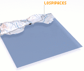 3d view of Los Pipaces