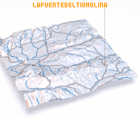 3d view of La Fuente del Tío Molina