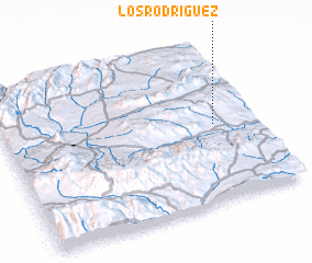 3d view of Los Rodríguez