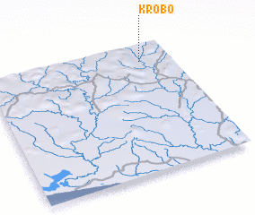 3d view of Krobo