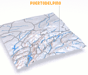 3d view of Puerto del Pino