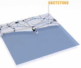 3d view of East Stoke