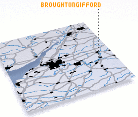 3d view of Broughton Gifford