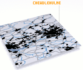 3d view of Cheadle Hulme