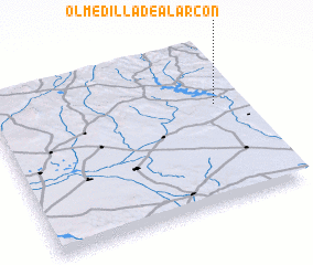 3d view of Olmedilla de Alarcón