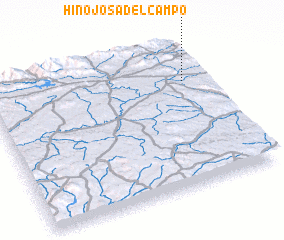 3d view of Hinojosa del Campo