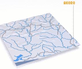 3d view of Akoro