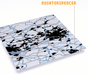 3d view of Rushton Spencer