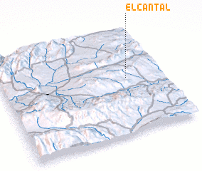 3d view of El Cantal