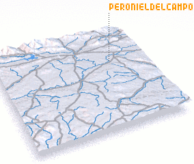 3d view of Peroniel del Campo