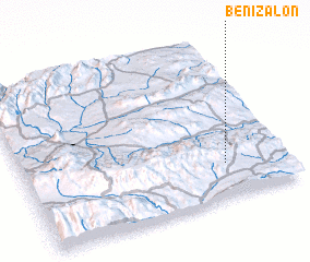 3d view of Benizalón