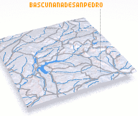 3d view of Bascuñana de San Pedro