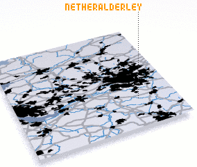 3d view of Nether Alderley