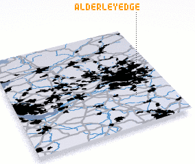 3d view of Alderley Edge