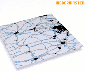 3d view of Kidderminster
