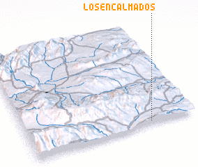 3d view of Los Encalmados